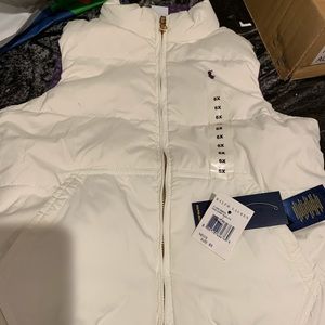 Girls Reversible Polo Vest